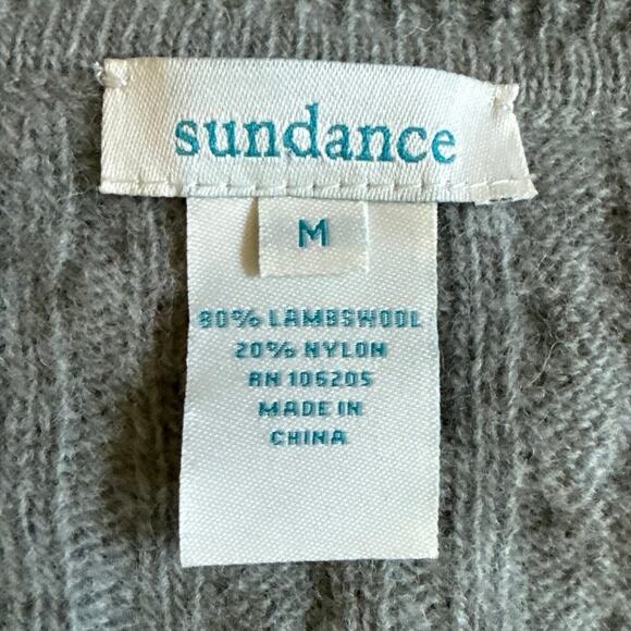Women’s Sundance Sweater LambsWool Patchwork Duster Cardigan Boho Size Medium - Picture 3 of 5